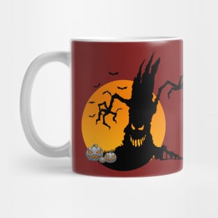 Scary tree Mug